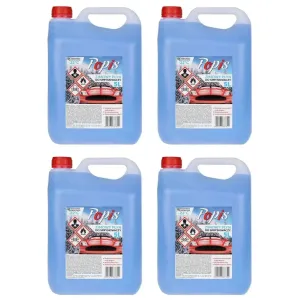 POPIS  Zimowy płyn do spryskiwaczy 5l do - 22 stopni - 4 szt